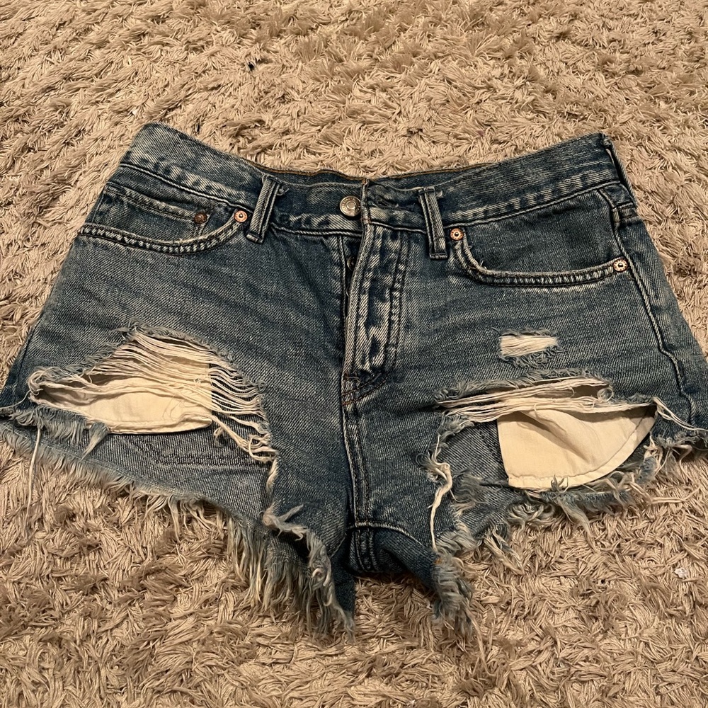 Freepeople jean shorts